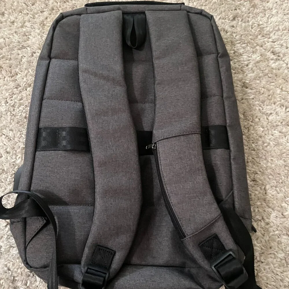 RIM Universe Gray Laptop Backpack – NEW w/ USB Charging Port